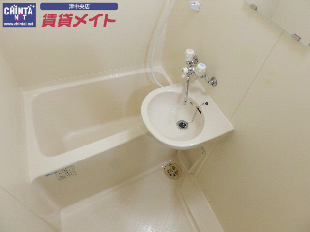 バス・シャワールーム　同じ物件、別部屋の写真です