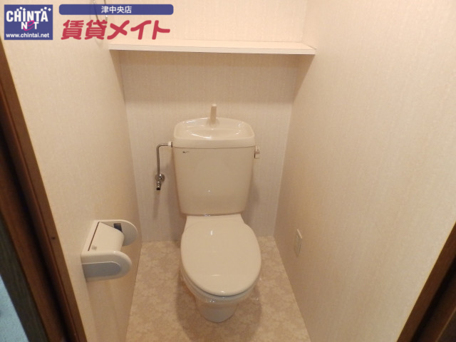 トイレ　同じ物件、別部屋の写真です