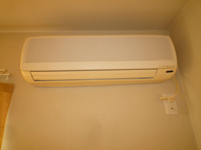 洗面設備　写真は201号室です。