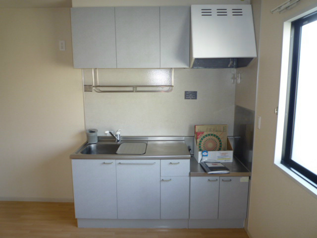 キッチン　写真は201号室です。