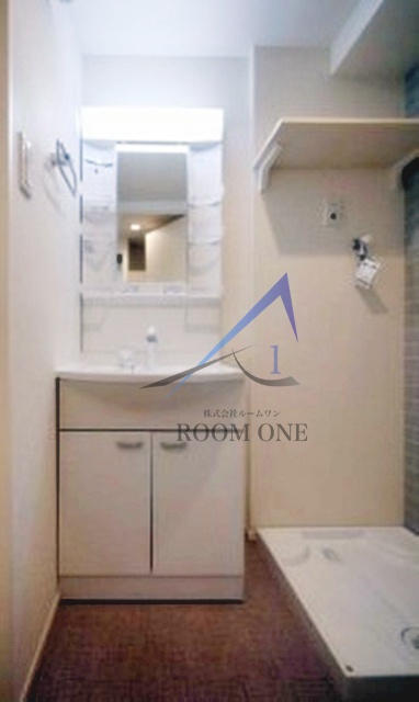 洗面設備　洗面台です。