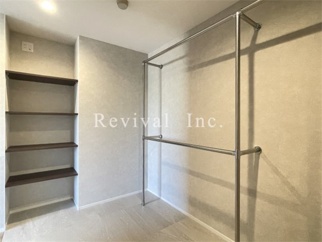 収納　奥行豊富な収納がございます