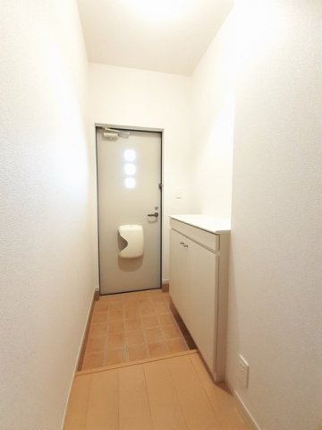 玄関　ゆったりとした玄関です