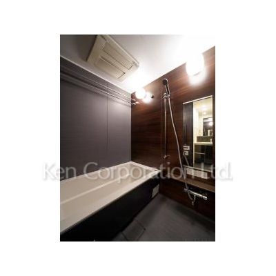 バス・シャワールーム　同タイプ4階のお部屋を撮影。仕様が異なることがあります。