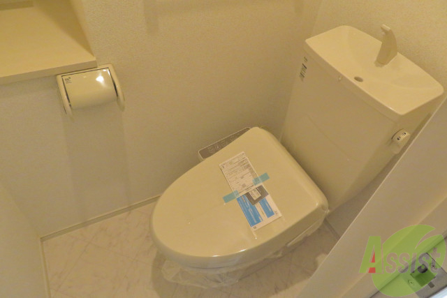 トイレ　トイレはシンプルかつオーソドックスで使いやすそうです。