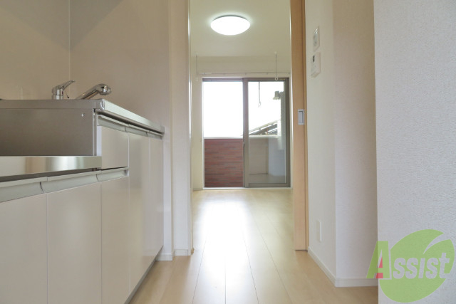 玄関　玄関から見た景色はこちらです。いかがでしょうか。