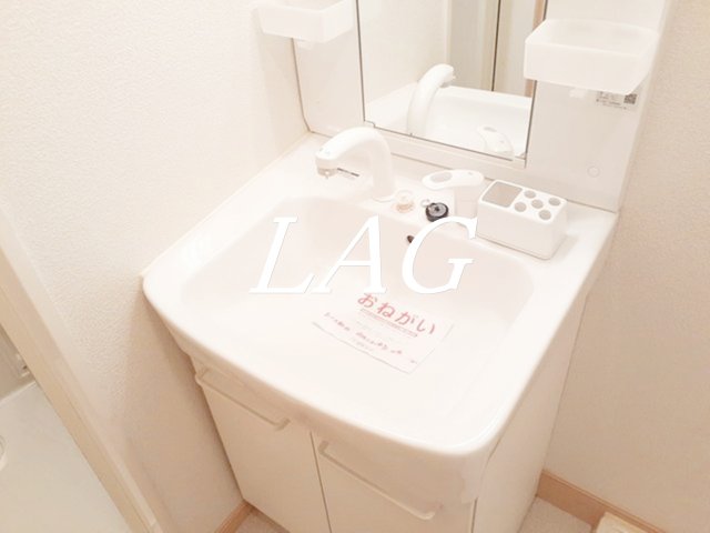 洗面設備　洗面台です。