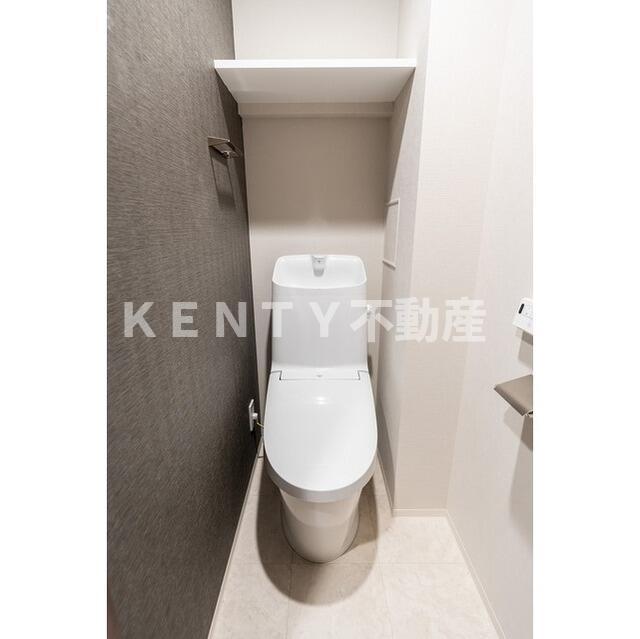 トイレ　ゆったりとした空間のトイレです