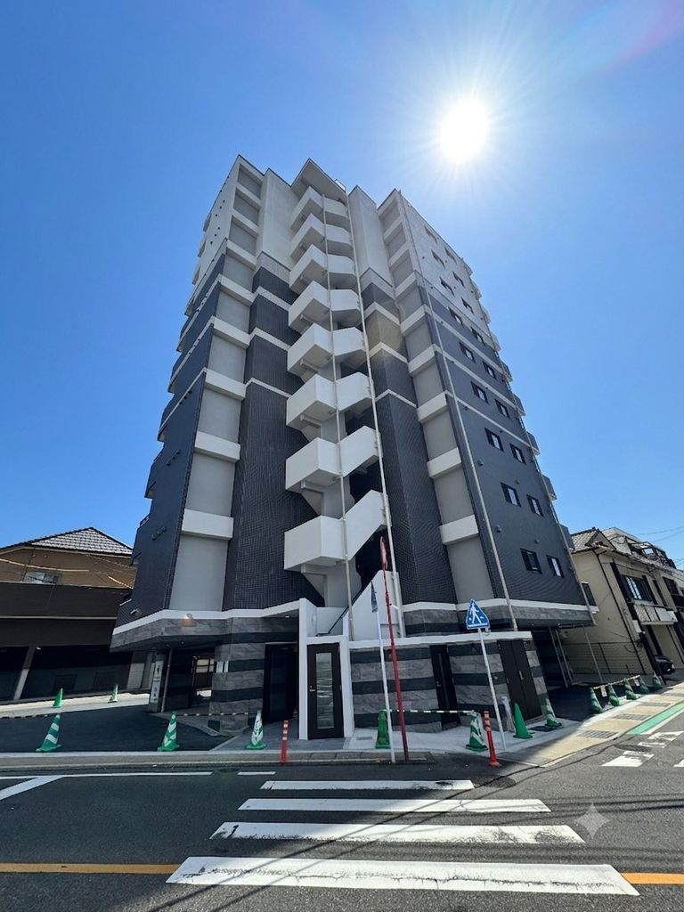建物外観　※建築中の写真です