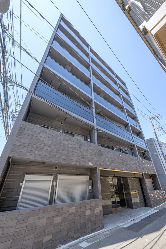 建物外観　シックなオシャレデザイン！