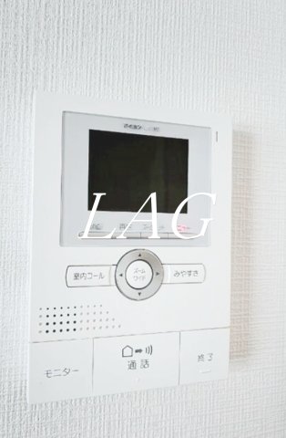 セキュリティ　モニター付きインターホンです。