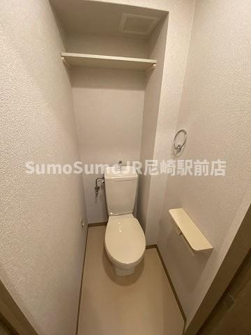 トイレ　ゆったりとした空間のトイレです