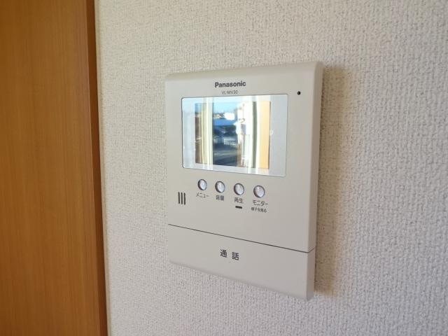 セキュリティ　カメラ付インターホン（イメージ）