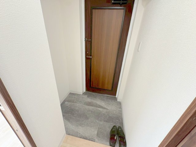 玄関　シンプルで使いやすい玄関です
