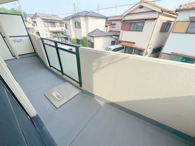 バルコニー　バルコニーがあります