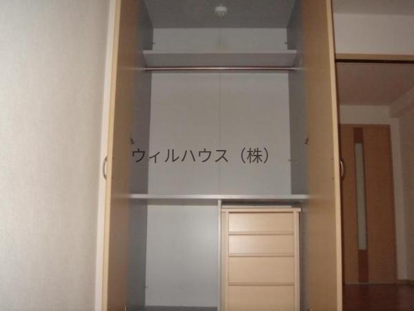 収納　クローゼット！