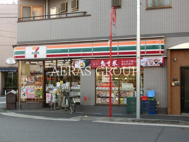 コンビニ　セブンイレブン川崎四ツ角店（コンビニ）まで383m