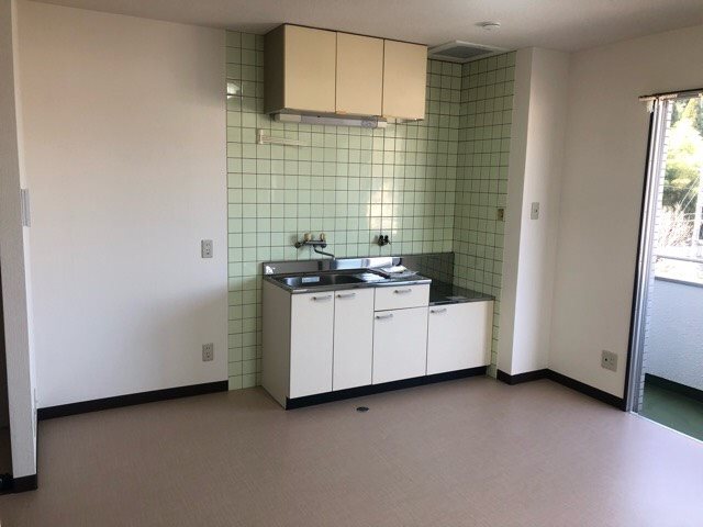 グリーンルーフのキッチン写真