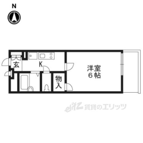 レオパレス吉祥院の間取り写真
