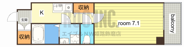 Capital.i姫路の間取り写真