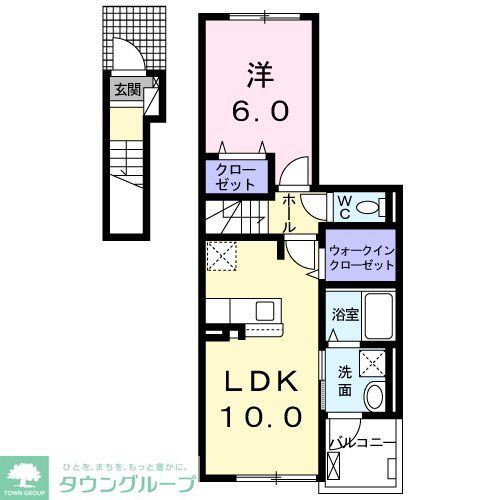 グランソレイユ 上柴の間取り写真