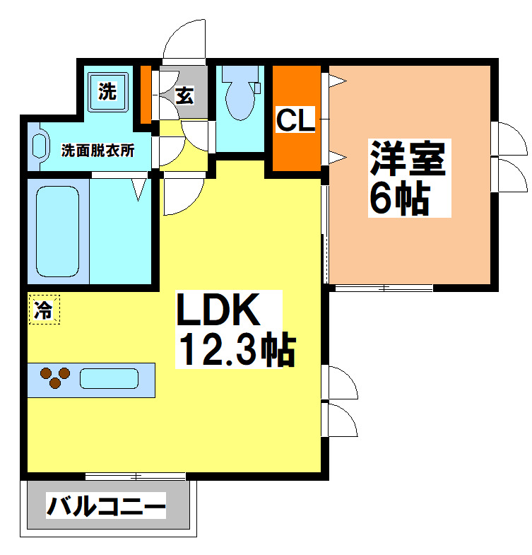 フェリーチェ南荻窪の間取り写真