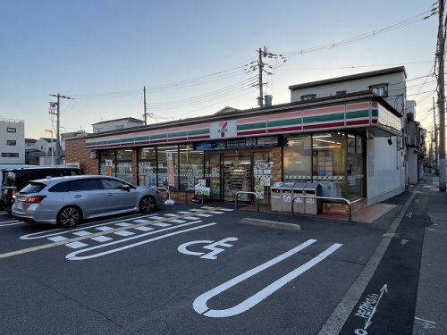 コンビニ　セブン-イレブン 大阪南津守６丁目店（コンビニ）まで435m