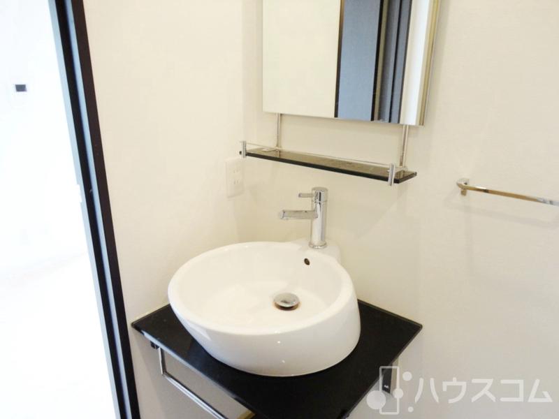 洗面設備　スタイリッシュです！