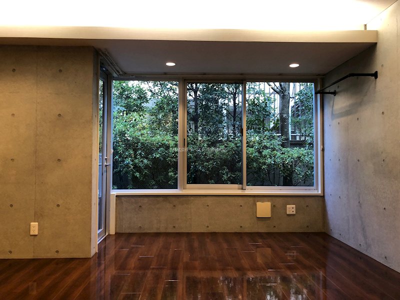 御殿山パークシティの居間写真