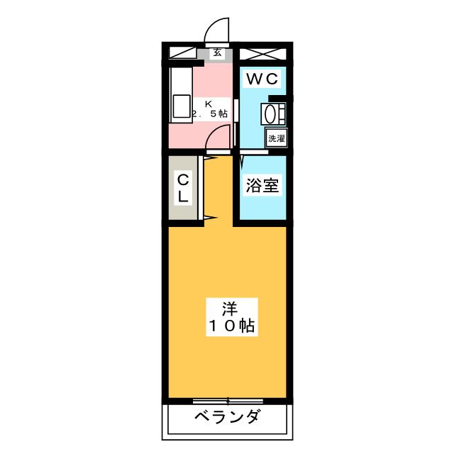ルミエール青山11の間取り写真