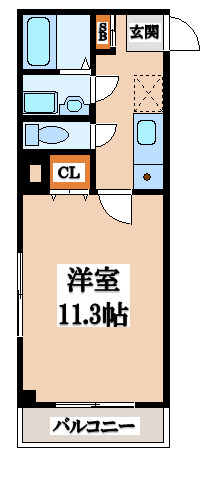 ONEメゾン東花園の間取り写真