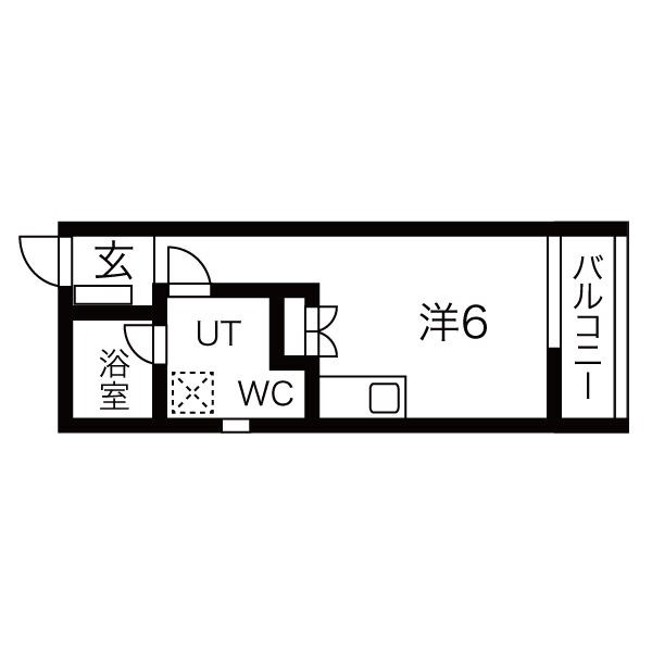 地下鉄鶴舞線 浄心駅 徒歩5分 3階建 築7年の間取り写真