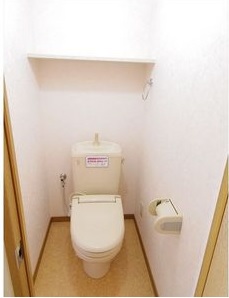 トイレ　綺麗に使ってね