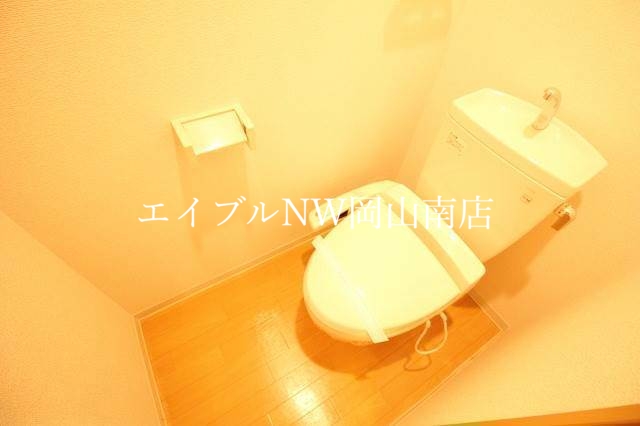 【岡山市北区丸の内のマンションのトイレ】