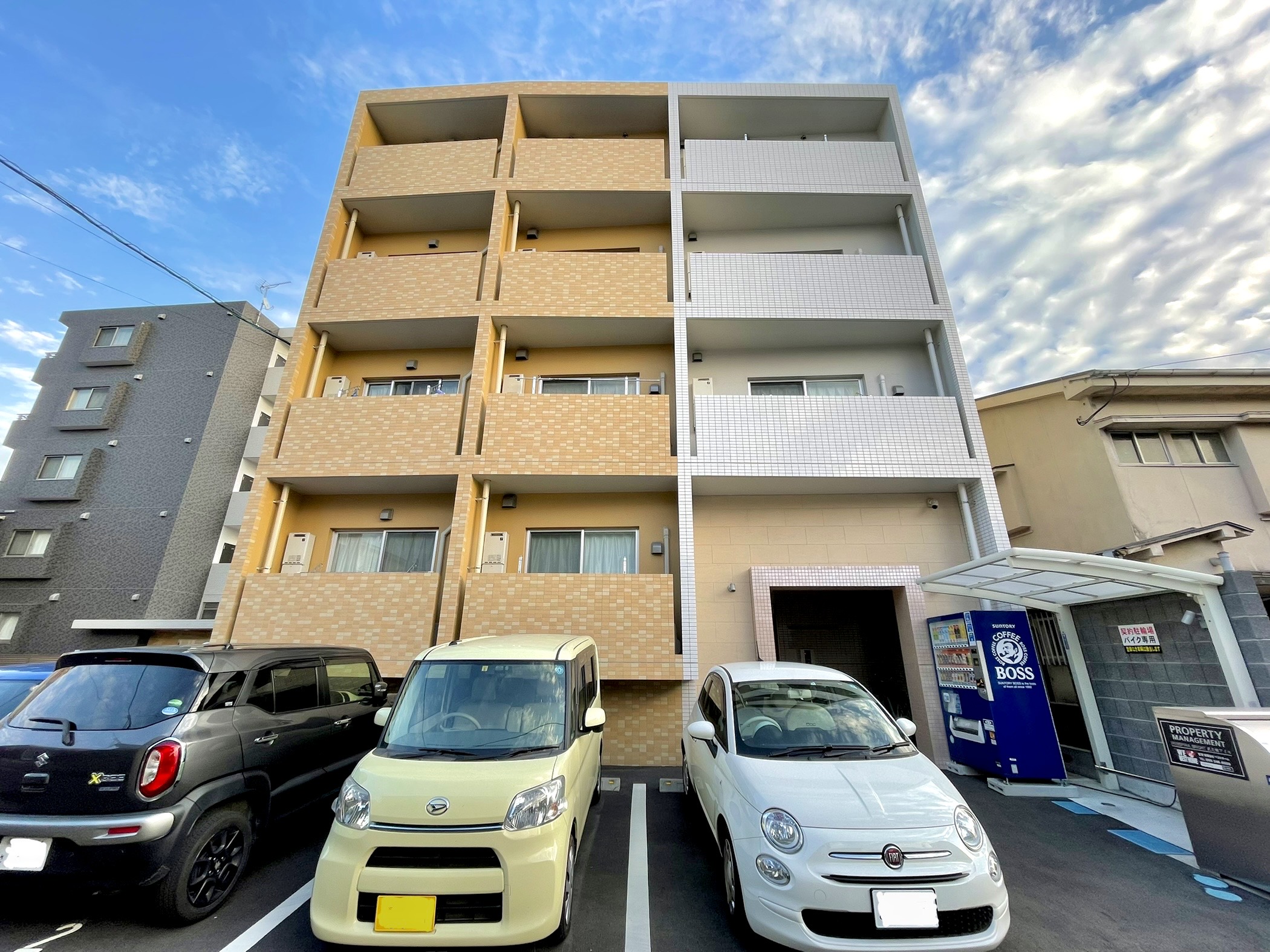建物外観　築2021年１月の築浅物件です！