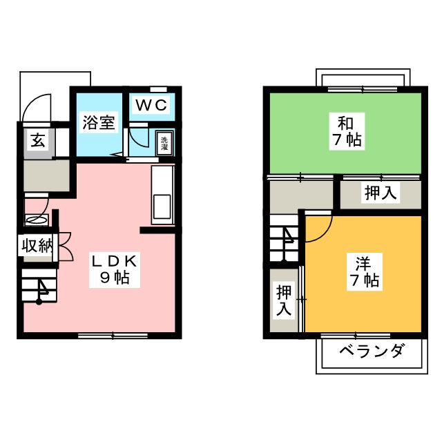 ノース・カナルの間取り