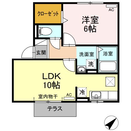 【グランシャリオ北斗七星の間取り】