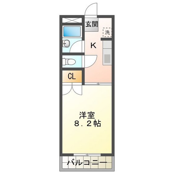 クィーンズコート　Ｄ棟の間取り