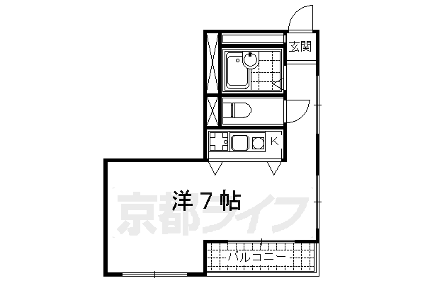 クリーンリビング四条大宮の間取り