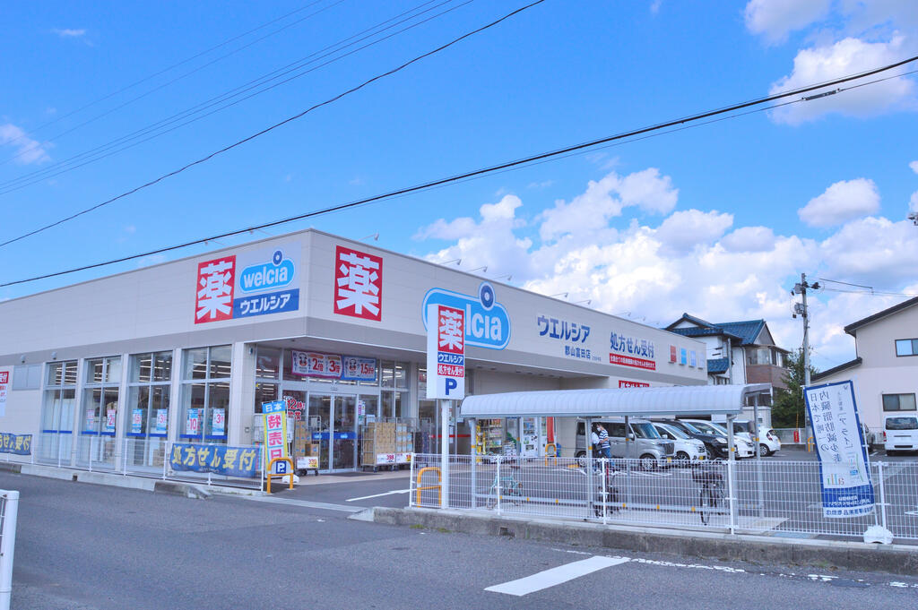 【郡山市富田町のアパートのドラックストア】