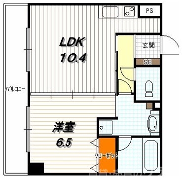 レジディア御所東の間取り