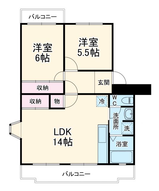 パストラル菅原の間取り