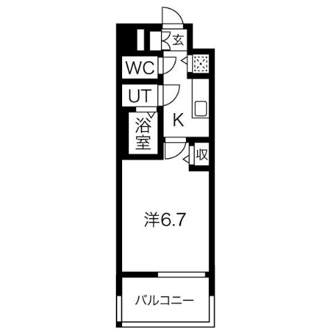 【メインステージ名古屋ノースマークの間取り】