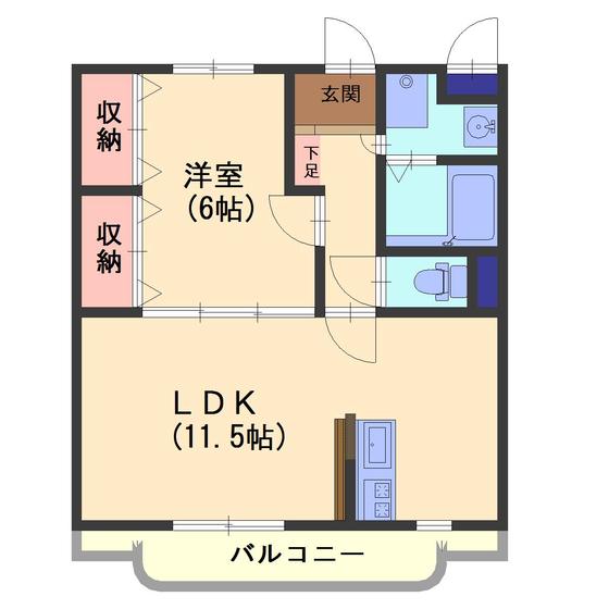 グリーングローブの間取り