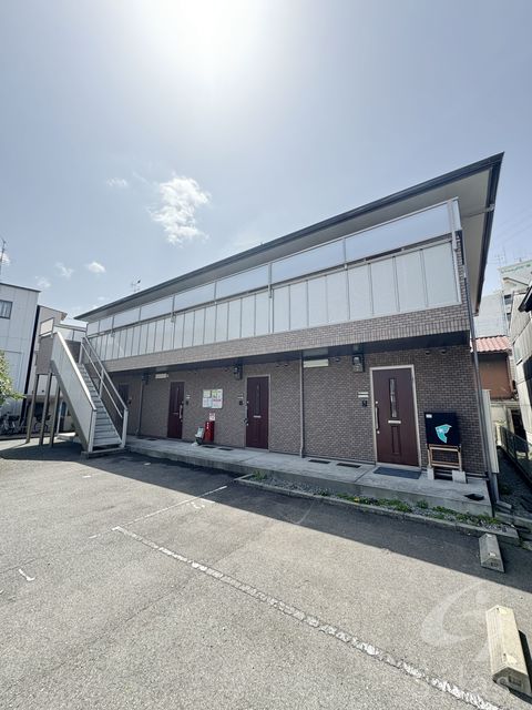 【大阪市西淀川区姫島のアパートの建物外観】