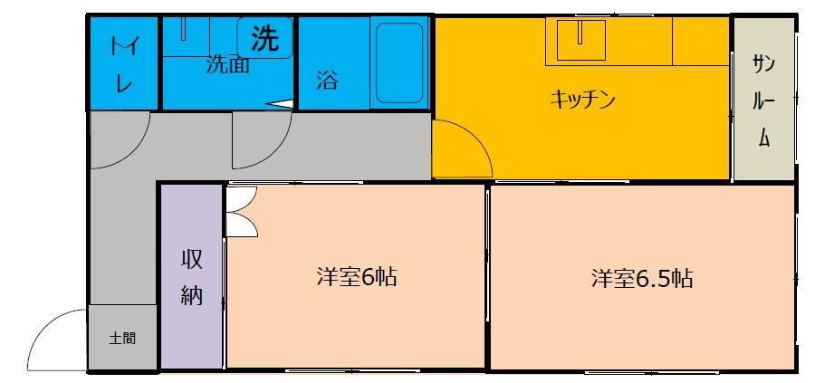 ドルミー殿町の間取り