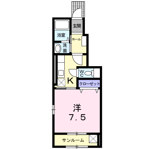 【サイドエイトIIの間取り】