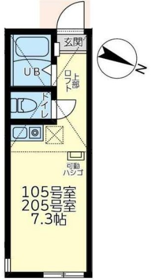 ユナイト三ッ沢ジエトロの杜の間取り