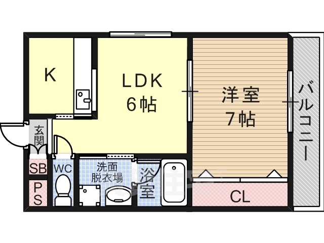 フィルハウス須賀の間取り