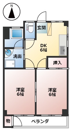 メゾン池田の間取り